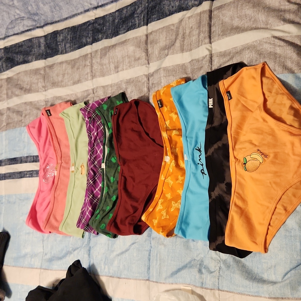 BRAND NEW 10 PAIR OF PINK PANTIES